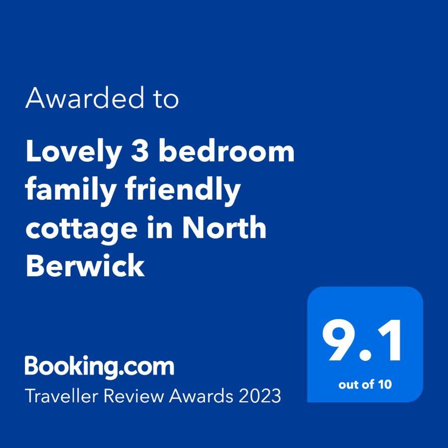Lovely 3 Bedroom Family Friendly Cottage In Норт Беруик Екстериор снимка